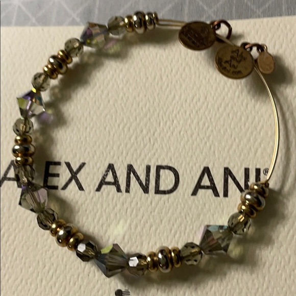 Alex & Ani vintage Swarovski bangle - Picture 2 of 2